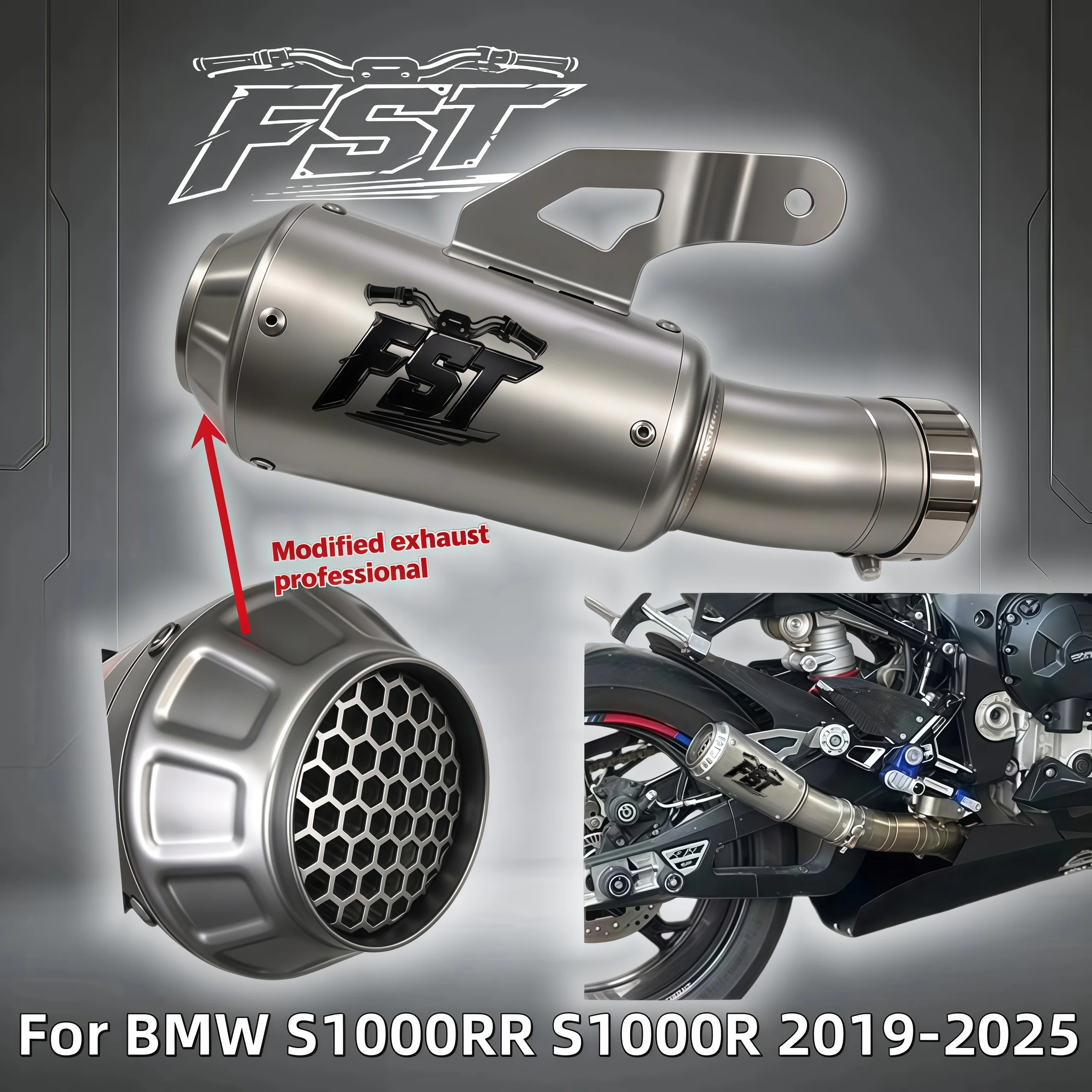For Aftermarket  Exhaust  for BMW S1000RR / S1000R (2019–2026) – Model-Specific Fitment