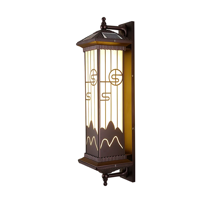 OUFULA Contemporary Solar Outdoor Wall Lamps Simplicity Waterproof Creative Balcony Hallway Courtyard Villa Gate Hotel image 5