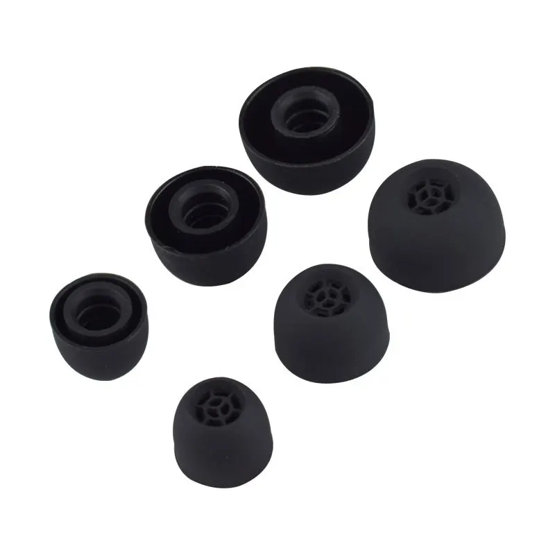 3 Pairs Replacement Earbuds Silicone Eartips for Sennheiser IE900 Earphone (S/M/L)