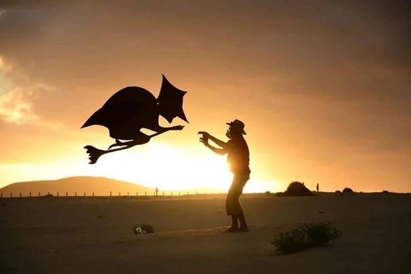 Cerf-volant gonflable 3D pour adultes, grand cerf-volant de sorcière, ligne de ficelle professionnelle, entraînement de jeu en plein air, livraison gratuite