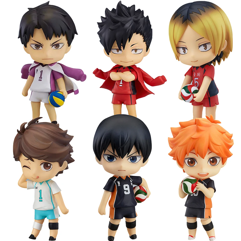 

10cm Anime Figure Toys Oikawa Tooru Shoyo Model Toy Kozume Kenma Action Figure Kuroo Tetsurou Tobio Kageyama Collection Dolls