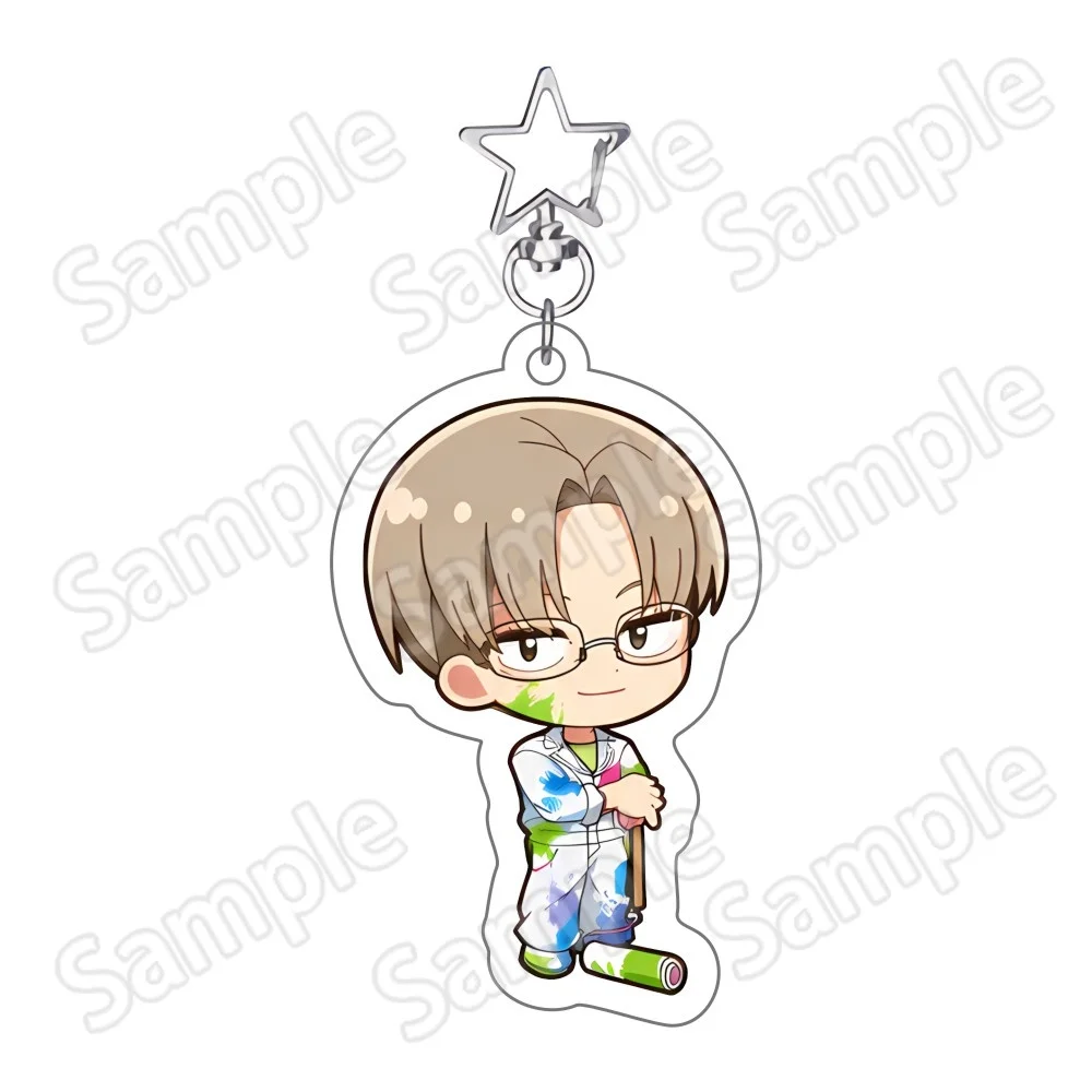 Ao no Hako Season2 Blue Box  Acrylic Keychain Stand Taiki Chinatsu Hina Kyo Anime Bag Pendant Desktop Decor Collectible Fan Gift