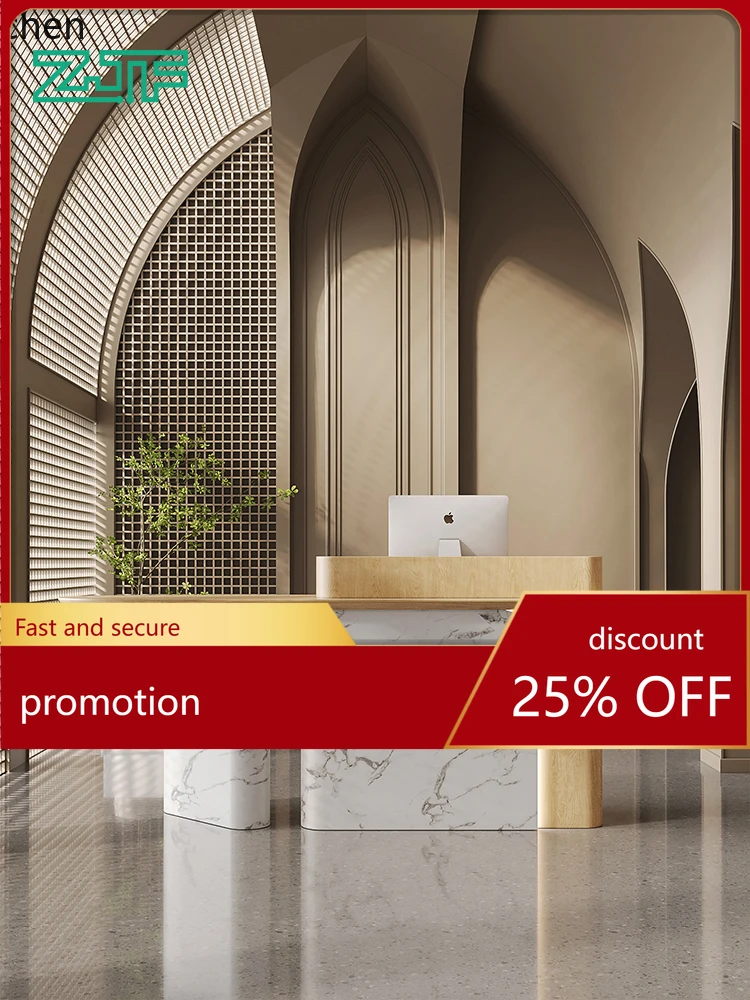 

HXL Clothing Store Cashier Counter Beauty Salon Payment Reception Desk