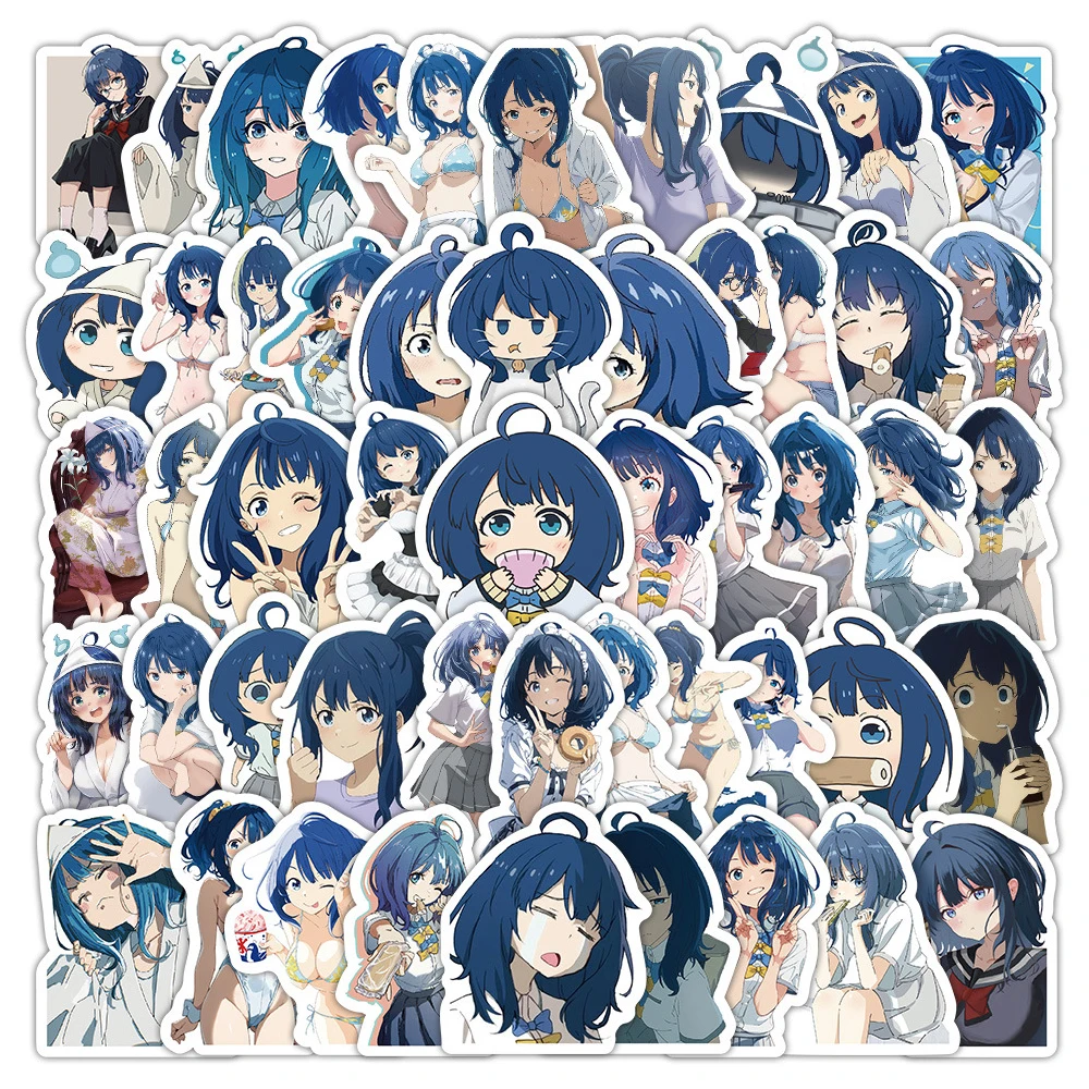 10/30/60pcs Anime Too Many Losing Heroines! Stickers Yanami Anna Yakishio Remo Decals DIY Scrapbooking Phone Cute Sticker Packs