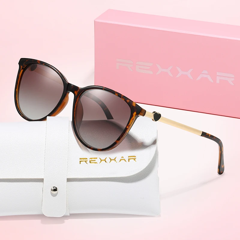 REXXAR Polarisierte Vintage-Mode Runde Sonnenbrille Frauen Männer Retro Metall Marke Sonnenbrille Angeln Fahren Männlich Weiblich Gläser