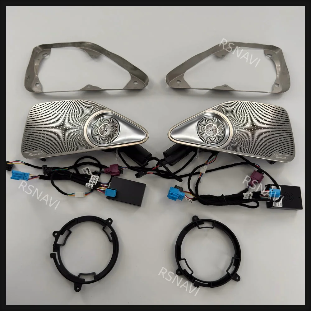 Rear Door Rotating High-Frequency Tweeter Speakers for Mercedes-Benz S-Class 2021-2025, Long Wheelbase Interior Audio Components