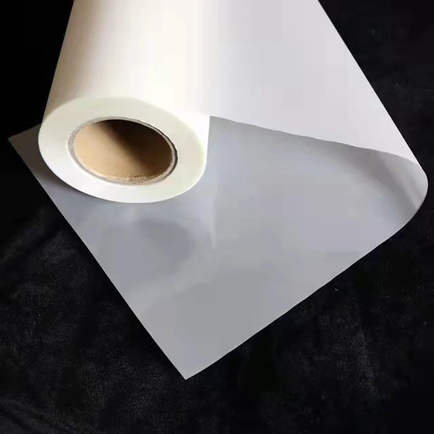 DTF Pet Film film roll double side with 30cm 60cm DTF transfer film paper double printing