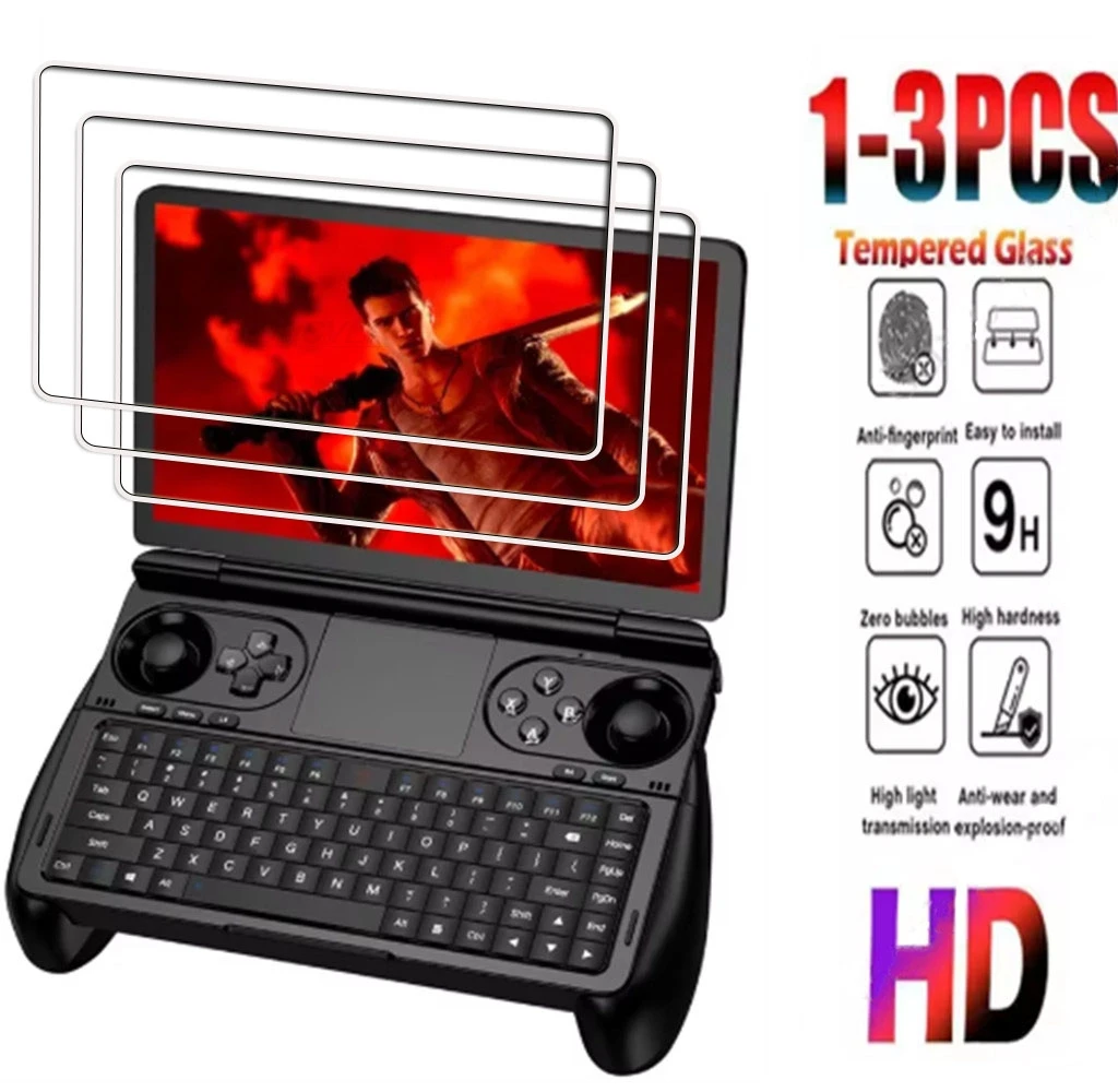 Protecteur d'écran pour Console de jeu portable GPD Win Mini 2025, 1 à 3 pièces, verre trempé HD 9H, 7 pouces, Film de protection pour écran de Console de jeu portable