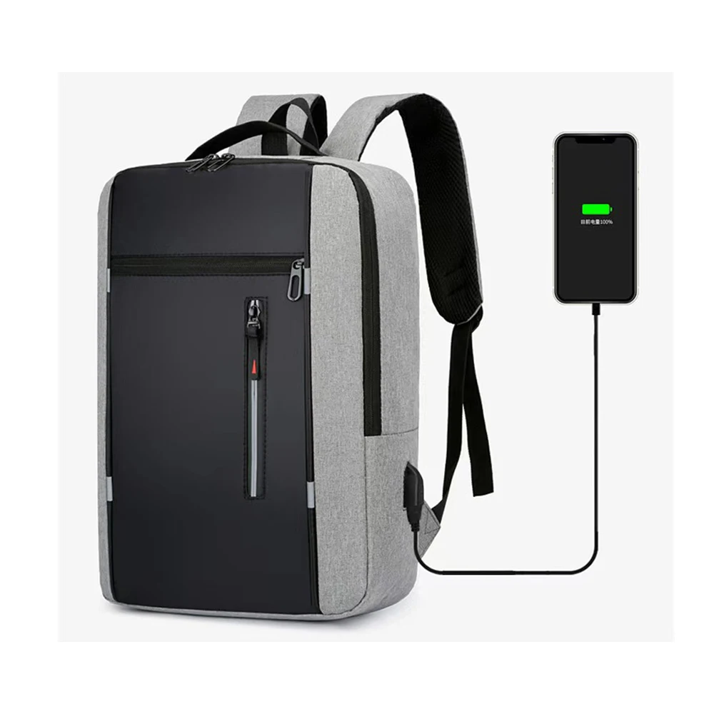 

Travel Laptop Backpack for Men - Fits Laptops up to 16-Inches - Durable Water-Resistant Laptop Backpack with USB Charging Port