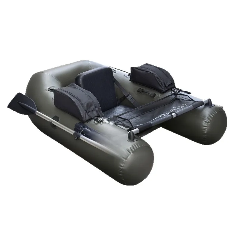 Inflatable Luya Boat Fishing Flippers Kayak Belly Boat
