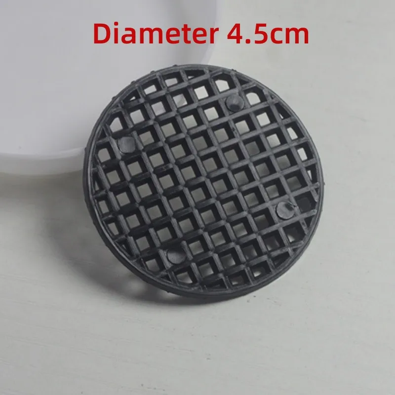 20/50PCS 4.5cm Flower Pot Bottom Hole Pad Net to Prevent Soil Leakage Bonsai Bottom Round Mesh Plastic Breathable Mesh C2