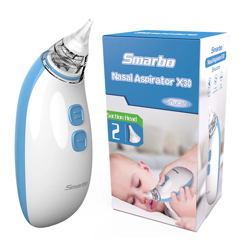 Smarbo Home Vacuum Baby Hygienic Nasal Aspirator Nose Snot Cleaner Electric Booger Mucus Snivel Cleaning Sniffling Suction Tool