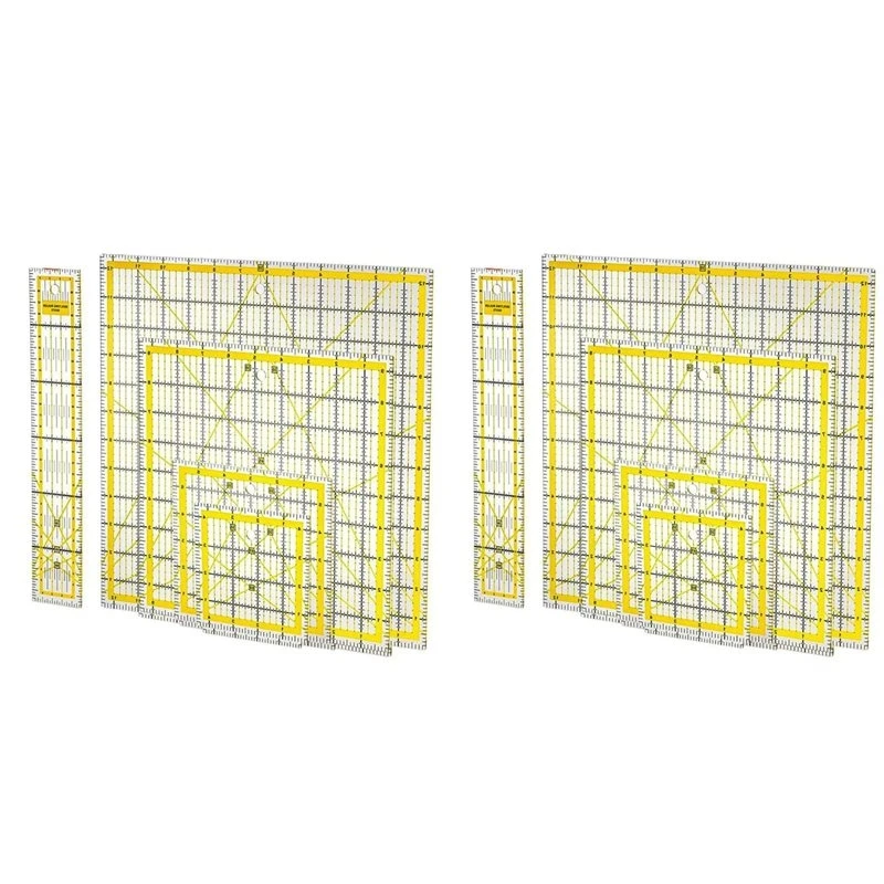 set-di-10-righelli-in-acrilico-per-quilting-righello-quadrato-in-acrilico-per-taglio-tessuti-righello-in-acrilico-con-marcature-chiare