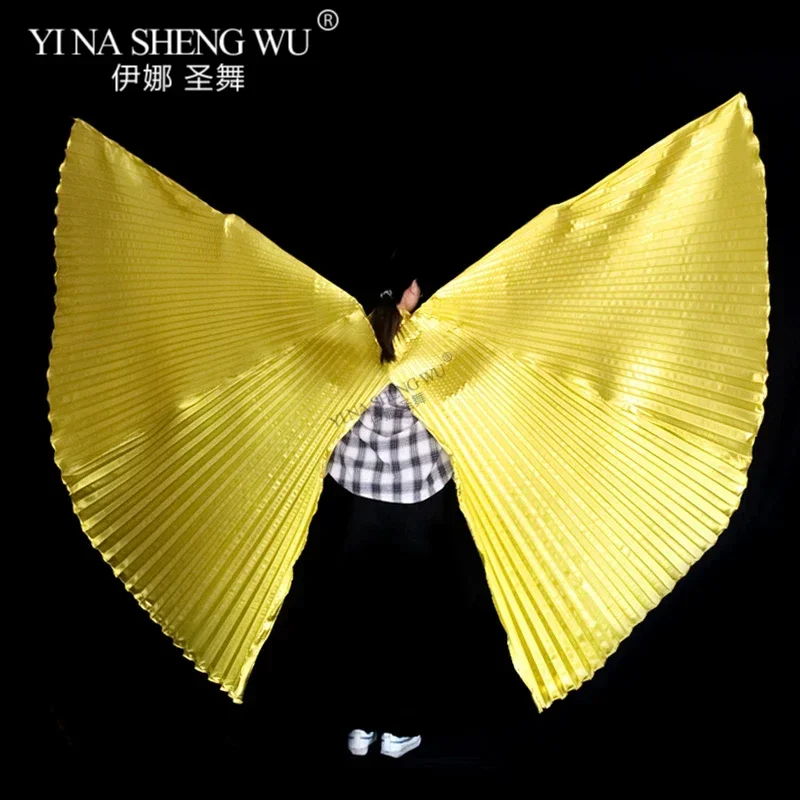 Belly Dance Isis Wings Belly Dance Accessories Bollywood Oriental Egypt Dance Props Wings Adult Women Slit Dance Wings No Sticks