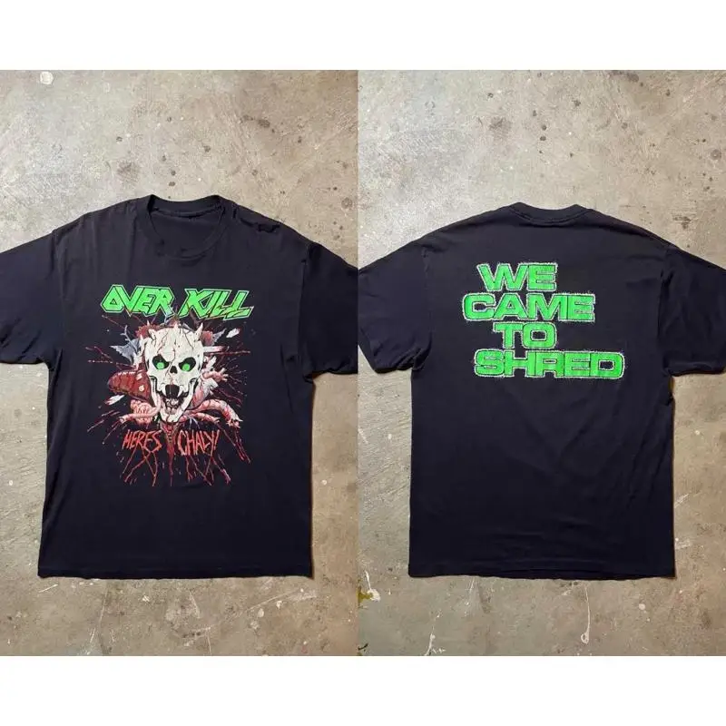 Overkill Bats Skull T-Shirt