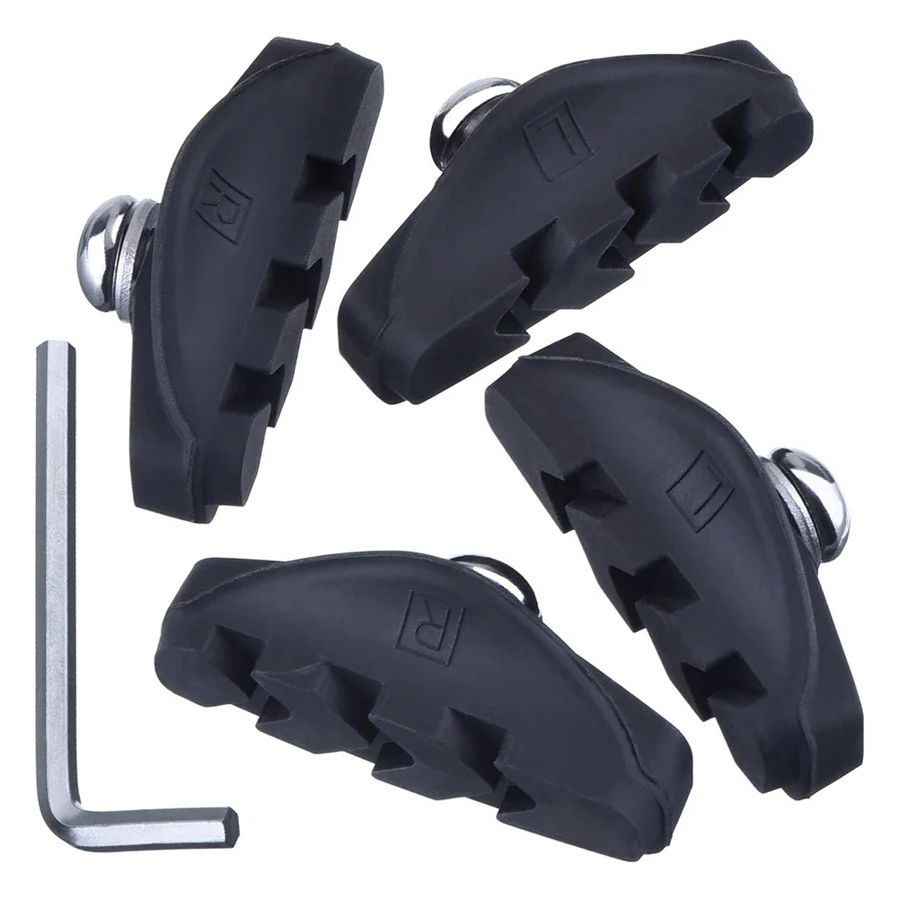 Bike Brake Pads Professional Caliper Brake Pads For Road Bicycle Bike Brake Blocks Of Come Triple Contour Brake Blocks  V Brake