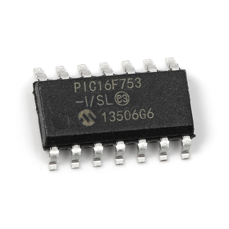 1-100 PCS PIC16F753-I/SL Package SOP-14 PIC16F753 Embedded Microcontroller IC Chip Brand New Original