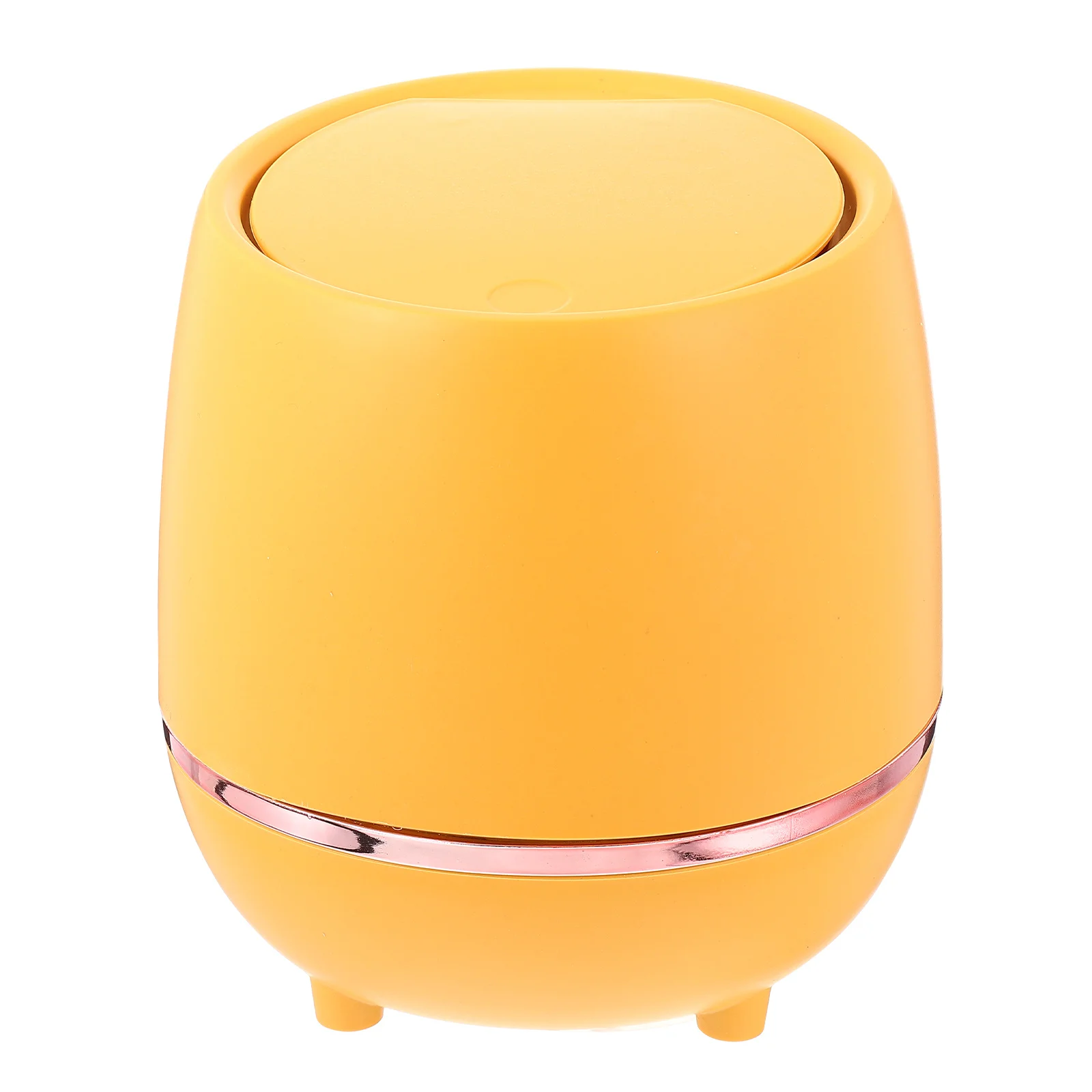 Flip Trash Can Wear resistant Bucket Household Plastic Easy Clean Reusable Garbage Bin Kitchen Bedroom Bathroom Storage Daily