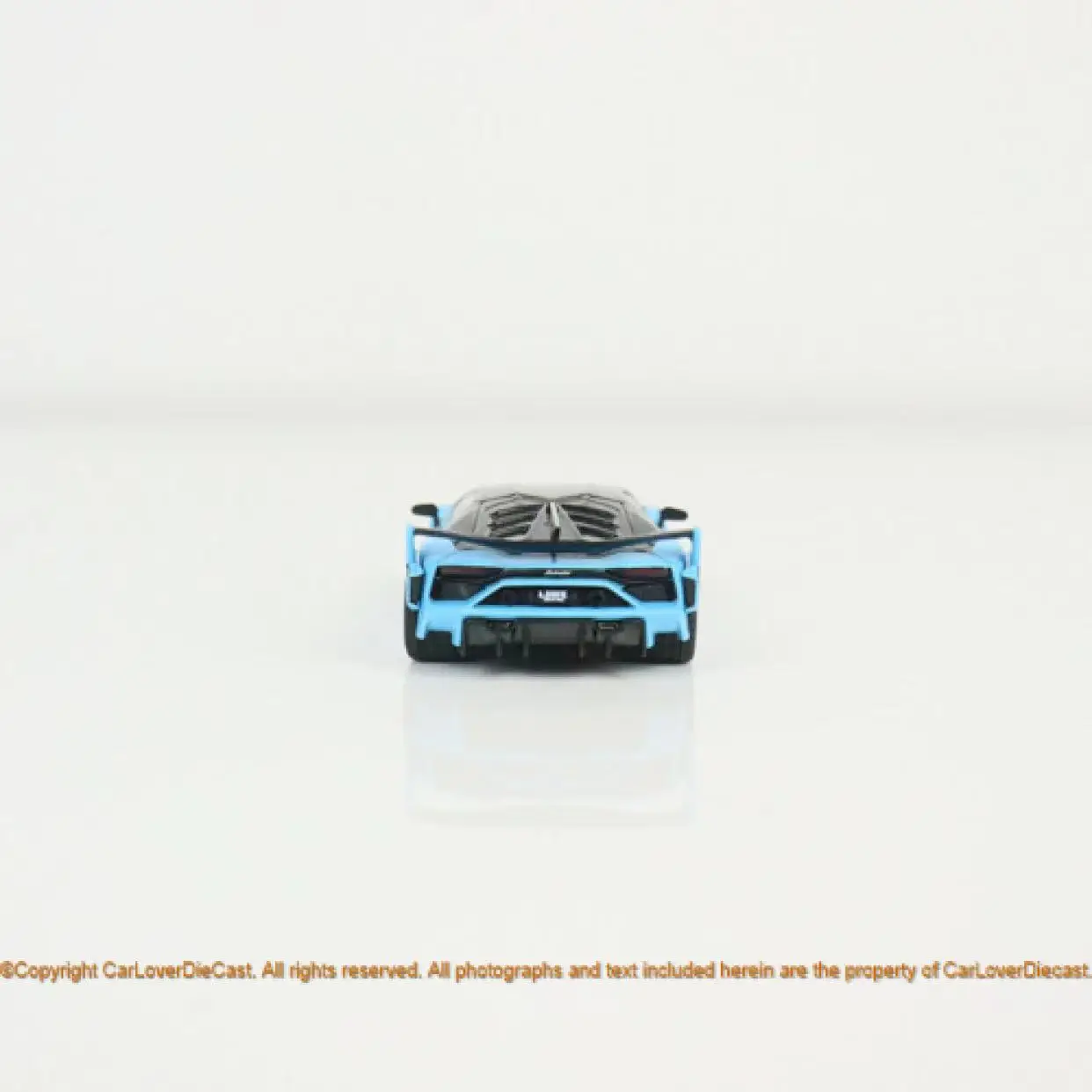 Mini veículo desportivo liga GT EVO, carro modelo 1:64, azul bebê, #494