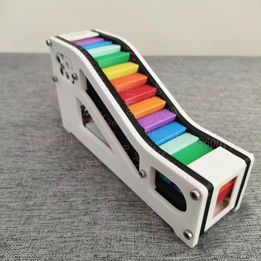 Kids Elevator Model 3D Printed Material DIY Rainbow Escalator