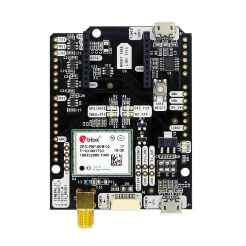 SIMPLERTK2B GPS/GNSS RTK ZED-F9P AS-RTK2B-F9P-L1L2-NH-02