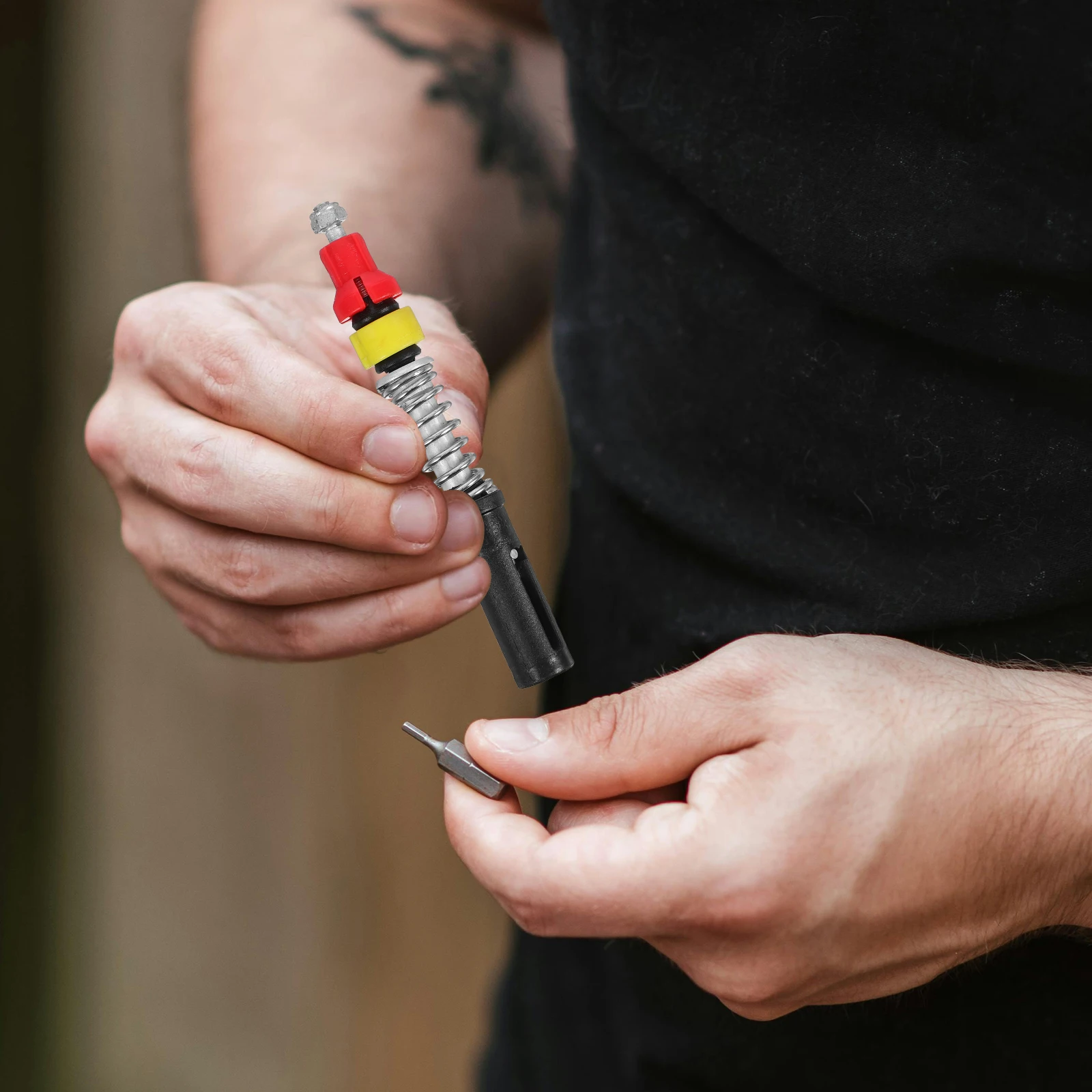 

Expansion Tube for Trekking Poles Heavy Duty Vibration Reduction Stick Fitting Compatible with Adjustable Hiking Sticks Outdoor