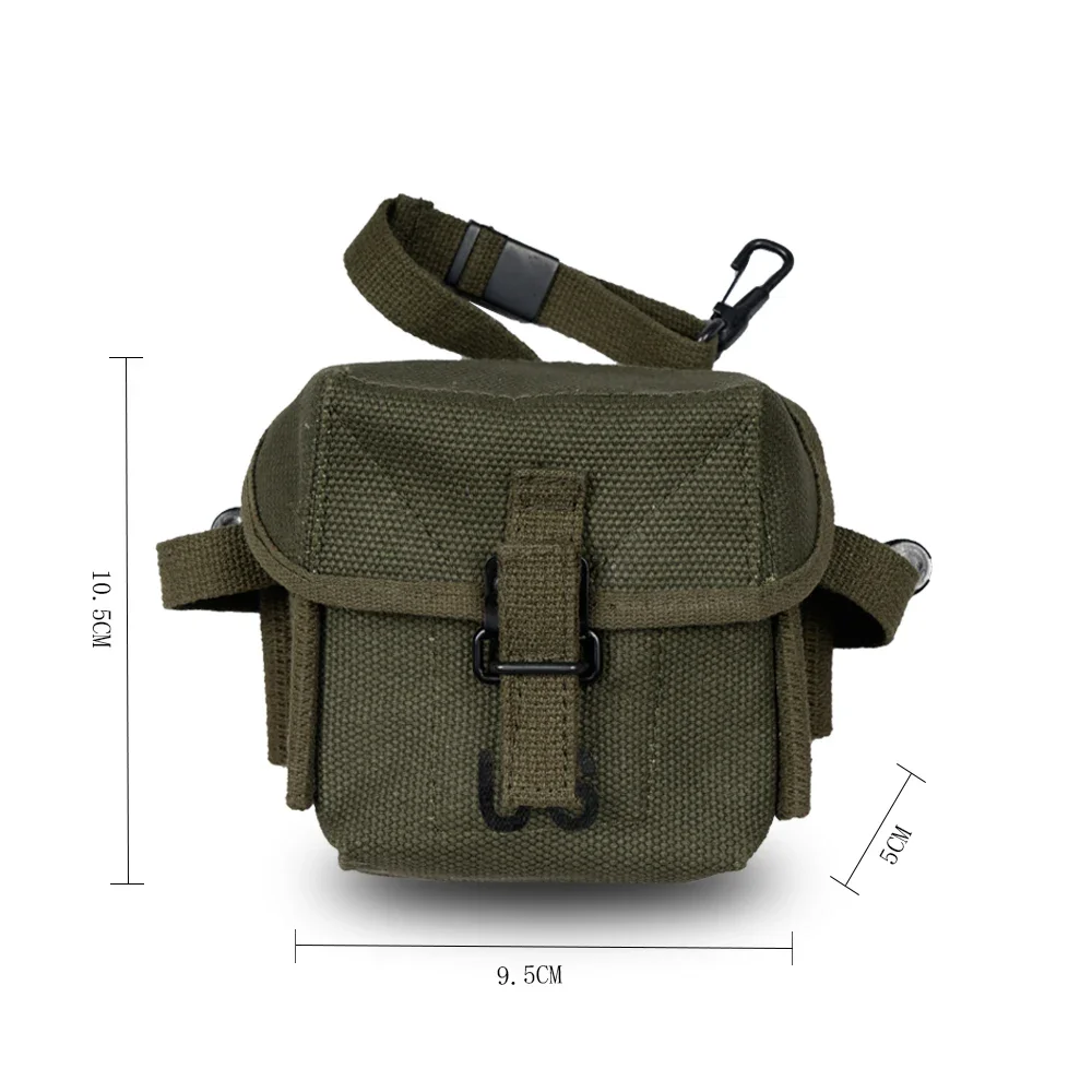 Imagem -05 - Esporte do Exército Armazenamento Mochila Strap Carry Bolsa Guerra da Coréia M1956 Equipamento de Bolsa Curta 56 Retro Ww2 us M1956