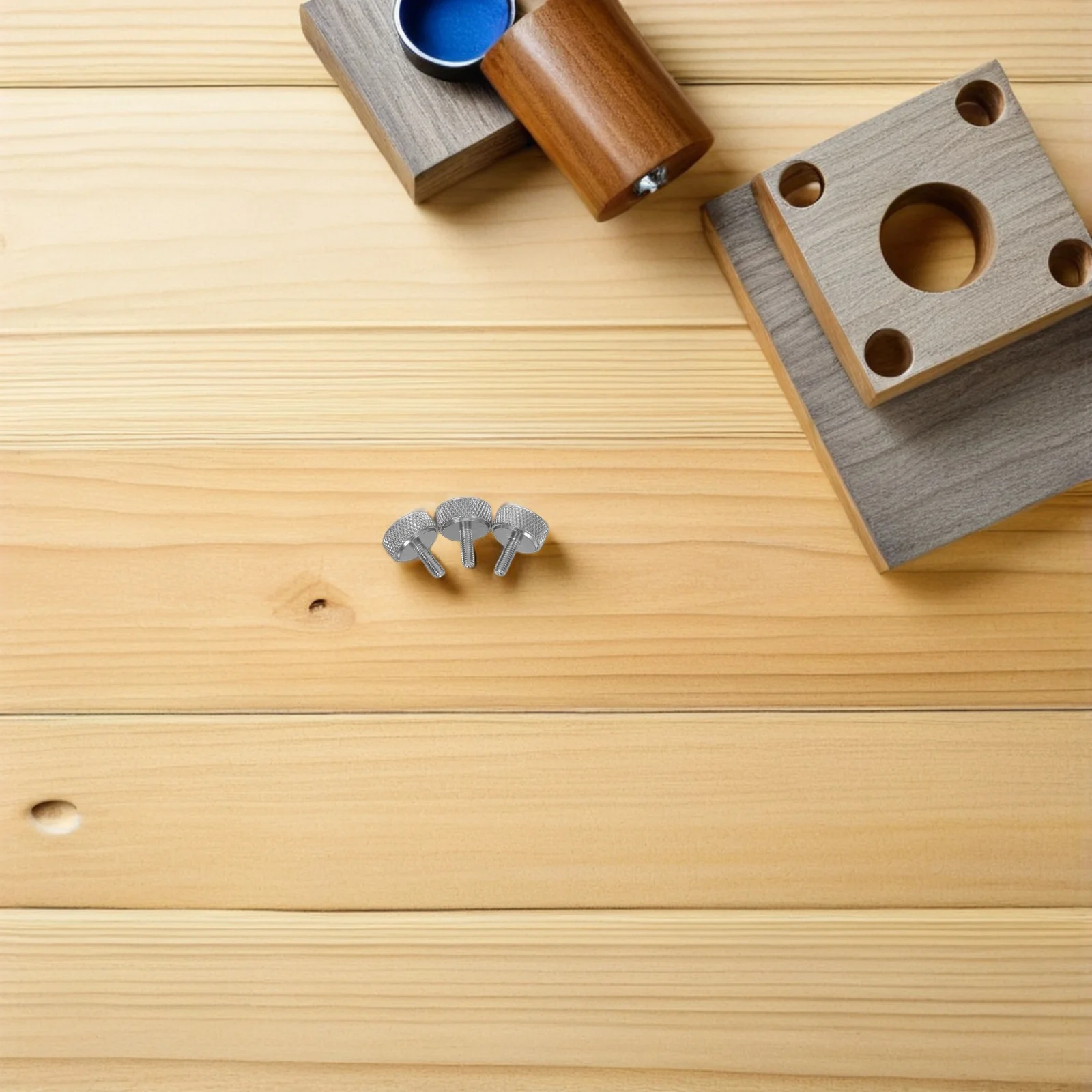 3 قطعة M3x7mm جولة شقة رئيس مخرش الإبهام مقبض البراغي الورنية الفرجار قفل مسامير موثوقة ارتداء مقاومة الاستخدام الصناعي