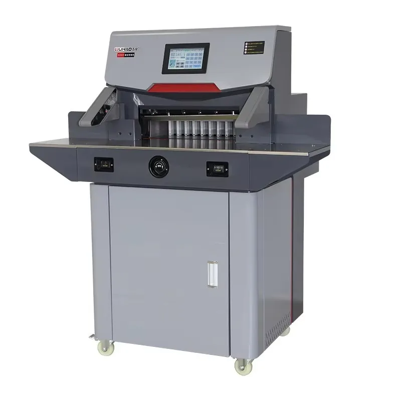 【Best-selling】Wuhao 4608K Electric Programmable Paper Cutting Machine Trimmer