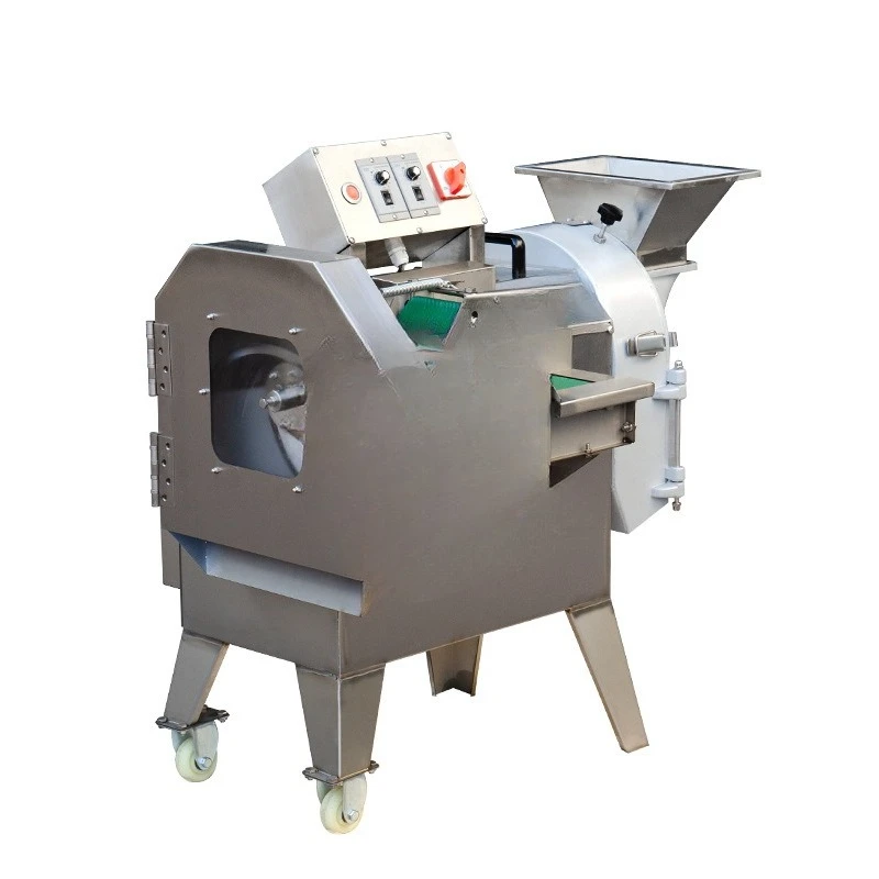 

Potato slicer Automatic vegetable shredding and dicing machine Stainless steel electric double head