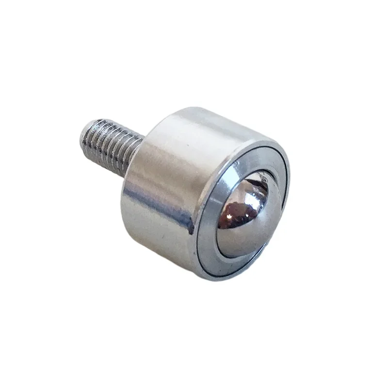 Universal Ball Caster Wheel M8 M10 M12 M16 M20 Screw Cylinder 360 Degree Swivel Bearing Cattle Eye Wheel