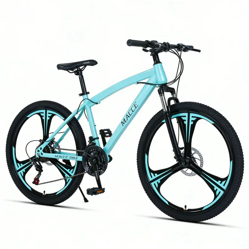 

Bianchi зеленый 24-дюймовый горный велосипед с тремя ножными колесами, уличный внедорожный цельный велосипед с переменной скоростью, студенческий велосипед