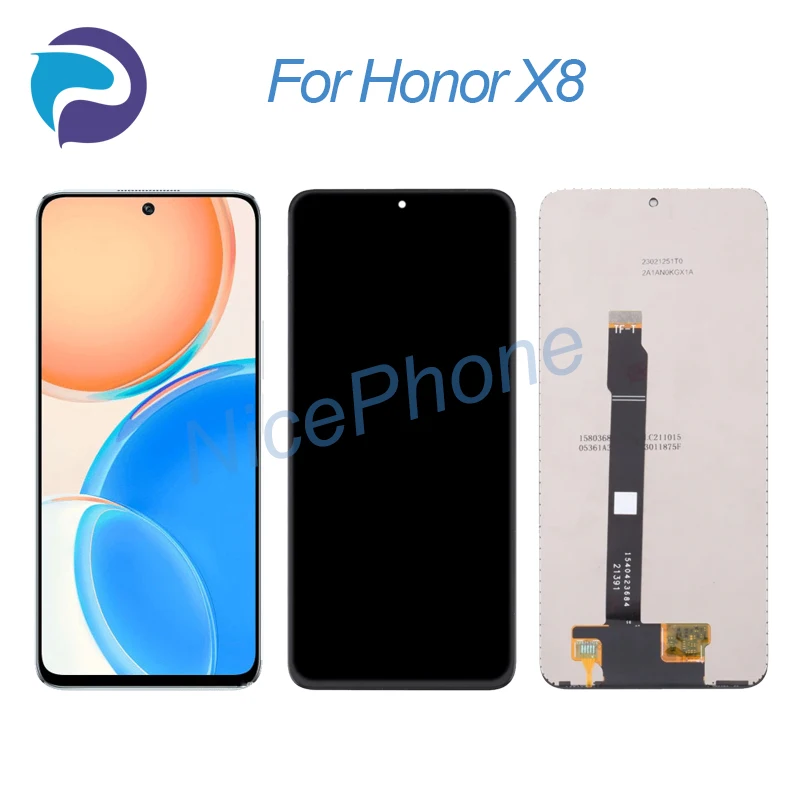 

For Honor X8 LCD Display Touch Screen Digitizer Assembly Replacement 6.7" TFY-LX1, TFY-LX2, TFY-LX3 X8 Screen Display LCD