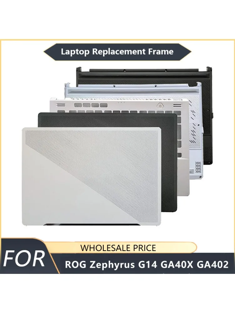 NOWOŚĆ Dla ROG Zephyrus G14 GA40X GA402 Czarna Obudowa Laptopa LCD Tylna Pokrywa Palmrest Dolna Obudowa — zdjęcie produktu 7