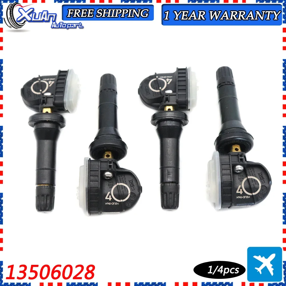 13506028   Sensor de Monitor de presión de neumáticos TPMS para Opel Adam Ampera Antara Astra J k Corsa D Insignia Meriva B Mocha Zafira C 433MHZ