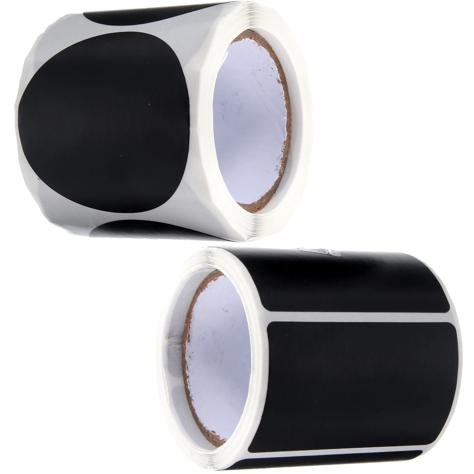 

2 Rolls Stickers Chalkboard Small Number Detachable Labels Black Adhesive Name Tags