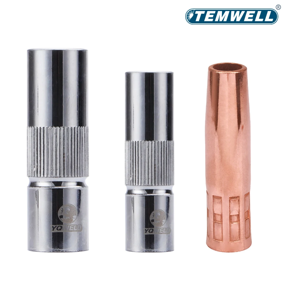 200A 350A 500A Welding Torch Protective Nozzle Pure Copper Thick Conductive Nozzle Panasonic MIG Welding Accessories