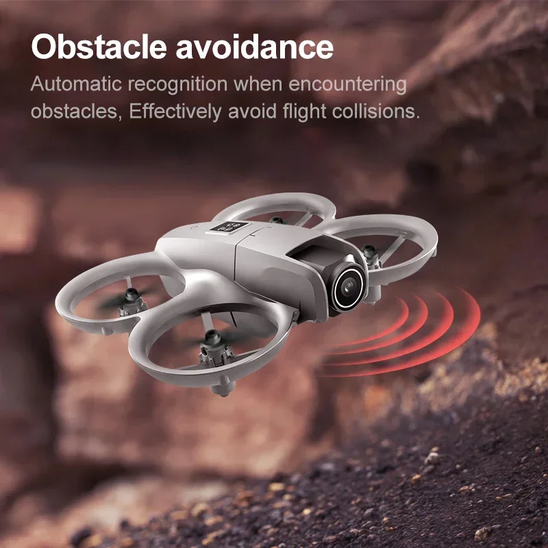 GT3 Mini Drone 4K Dual Camera  Aerial HD Photography Obstacle Avoidance Optical Flow Positioning Remote Control Dron Toys Gift