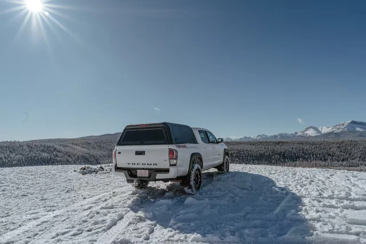 

CoolCar легкий алюминиевый стальной 4x4 всплывающая палатка для кемпинга с навесом, водонепроницаемый чехол для Tonneau для Tacoma RAM Ran