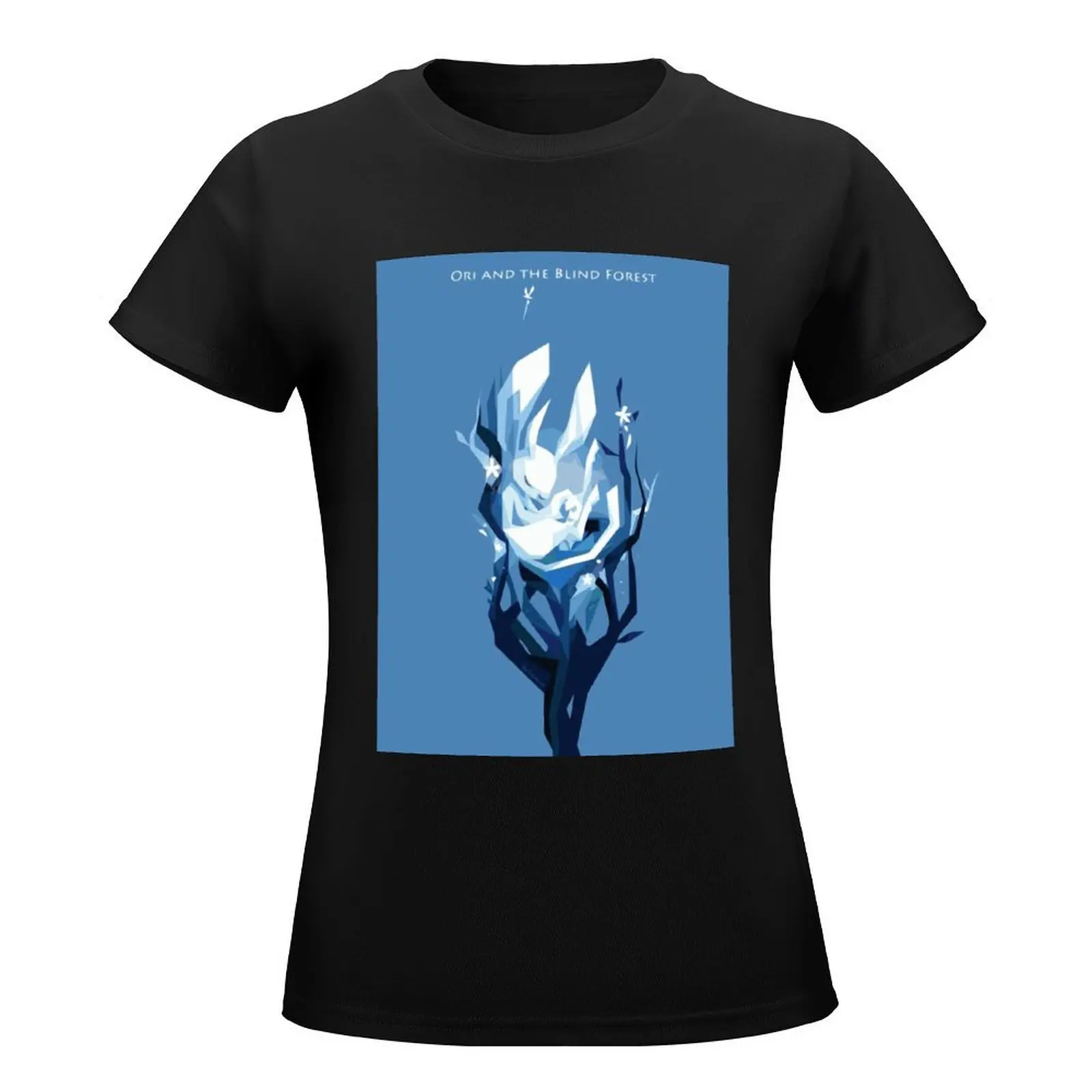 Ori Sleeping - Ori and the Will of Wisps - In The Blind Forest T-Shirt kawaii clothes cute clothes workout t shirts for Women