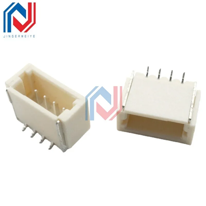 20 Stks/partij Sh1.0 Mm Verticale Smd 1.0 Mm Afstand Connector 2P/3P/4P/5P/6P/7P/8P-12P Verticale Sticker Socket Terminal Connector