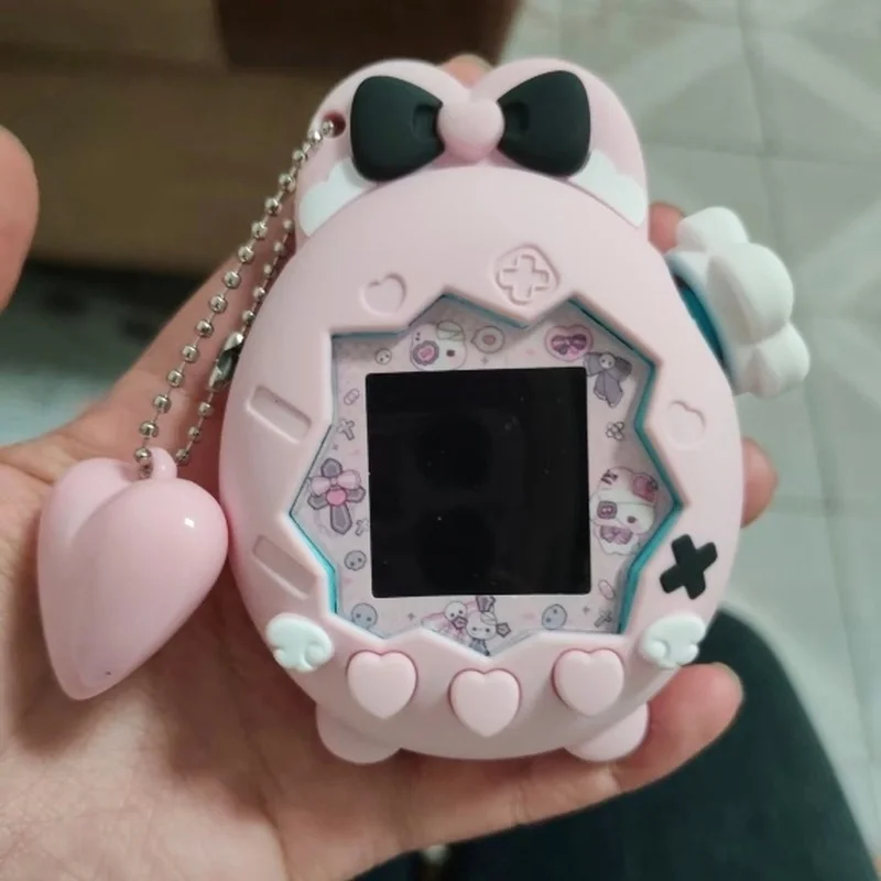 

For Tamagotchi Paradise Protective Case Bunny Rabbit Silicone Includes Knob Cover and Panel Sticker Anime Console Accessories