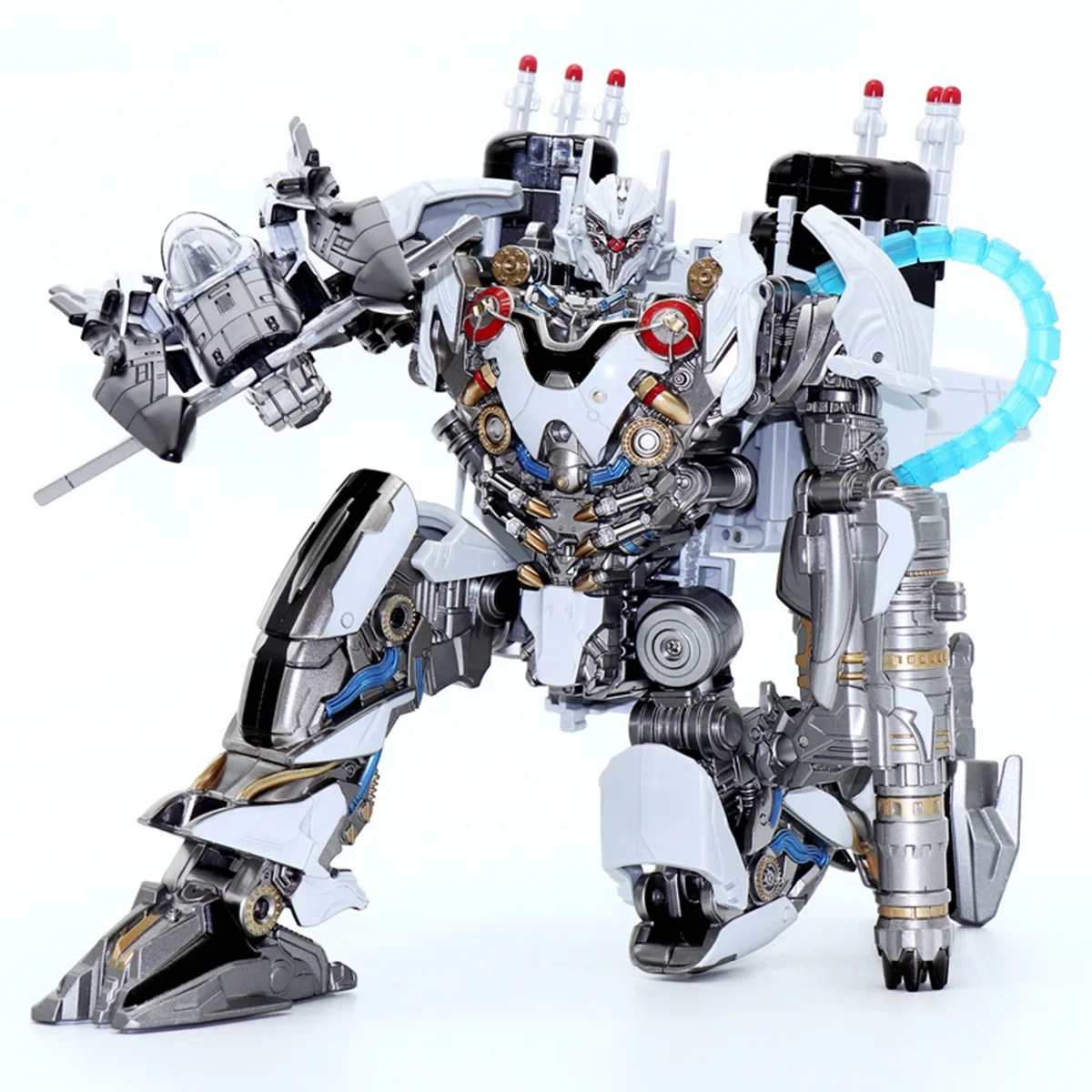 Auf Lager Transforming Toys BMB Alloy Ver. Stickstoff Phantom Fighter LS01 Zeus Flugzeugmodell Actionfiguren Geschenke Anime Figur