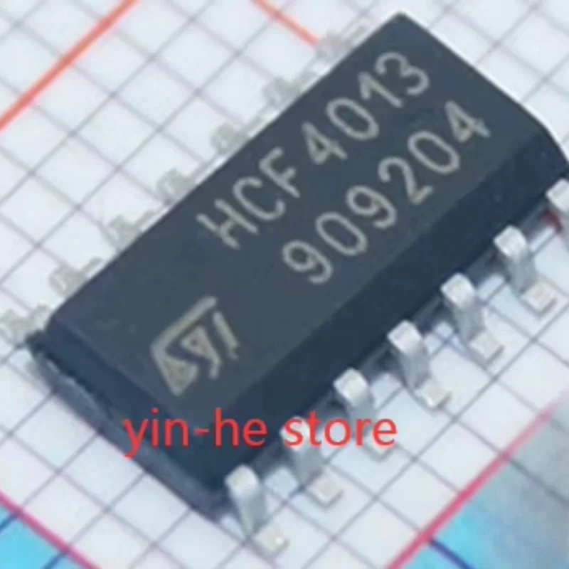 20PCS HCF4013M013TR   HCF4013 SOP14  original 4000 series logic chip