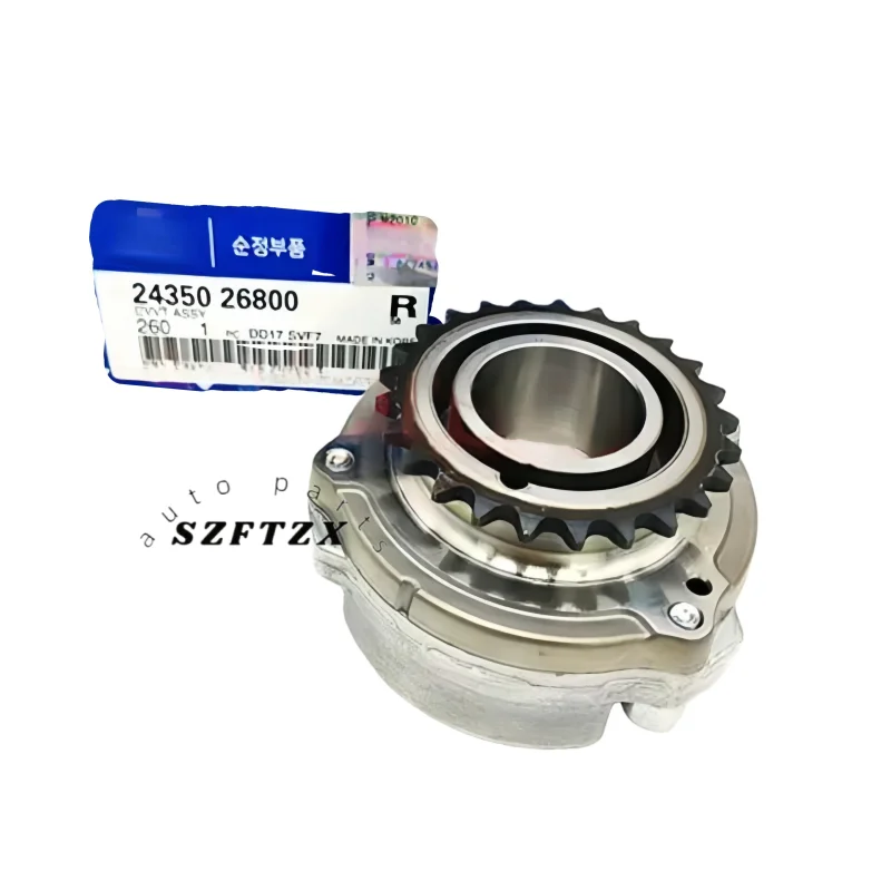 

Genuine New Timing Gear 2435026800 Camshaft Gear 24350-26800 CVVT for Hyundai Kia Accent Verna Cerato Forte Rio