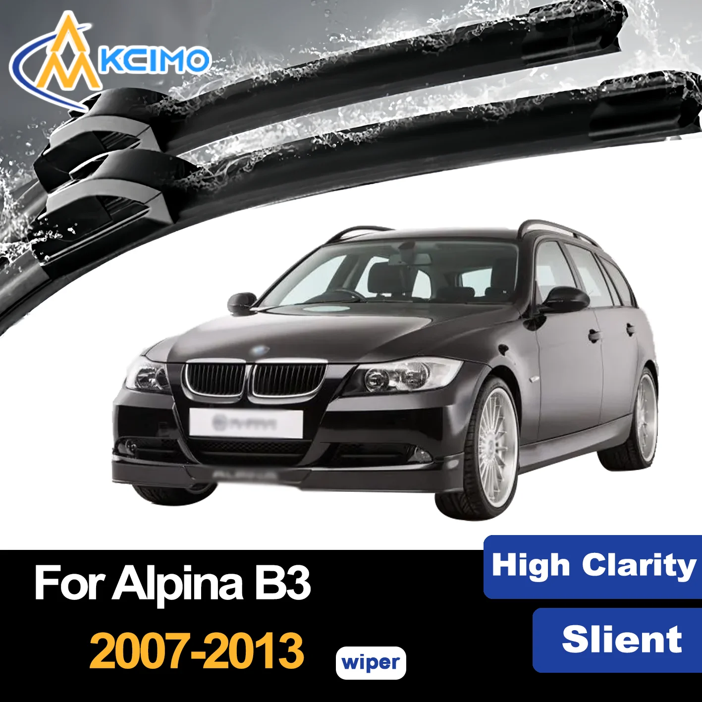 

Передние щетки стеклоочистителя для Alpina B3 D3 E90 2007–2013 2008 2009 2010 Премиум автомобильное лобовое стекло, аксессуары для дворников