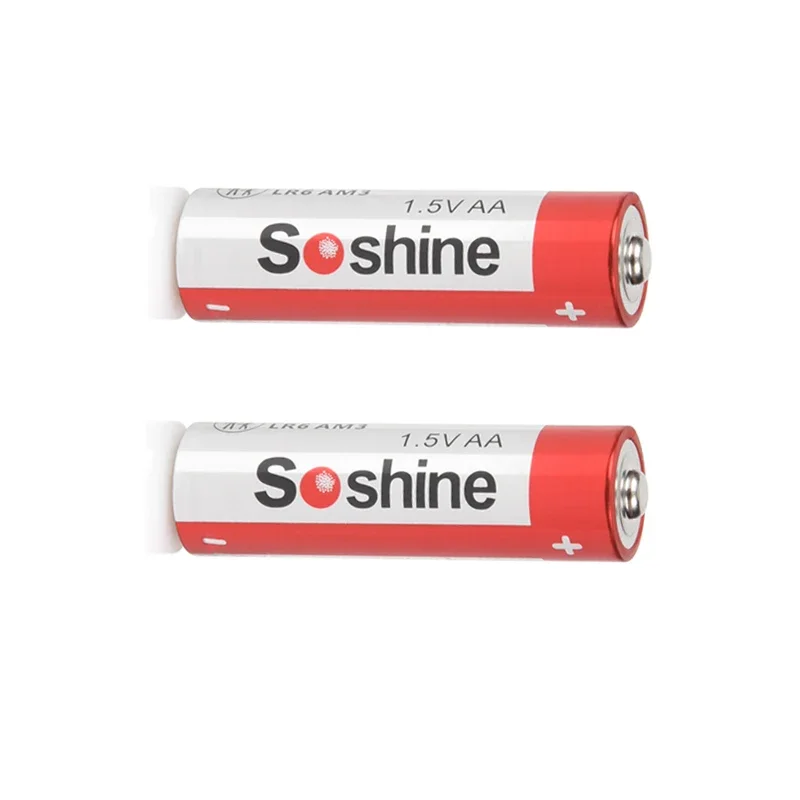 Soshine 1.5V AA Disposable Alkaline Batteries 36PC Primary Alkaline Batteries for Doorbell Alarm Clock Car Key Mouses Keyboard