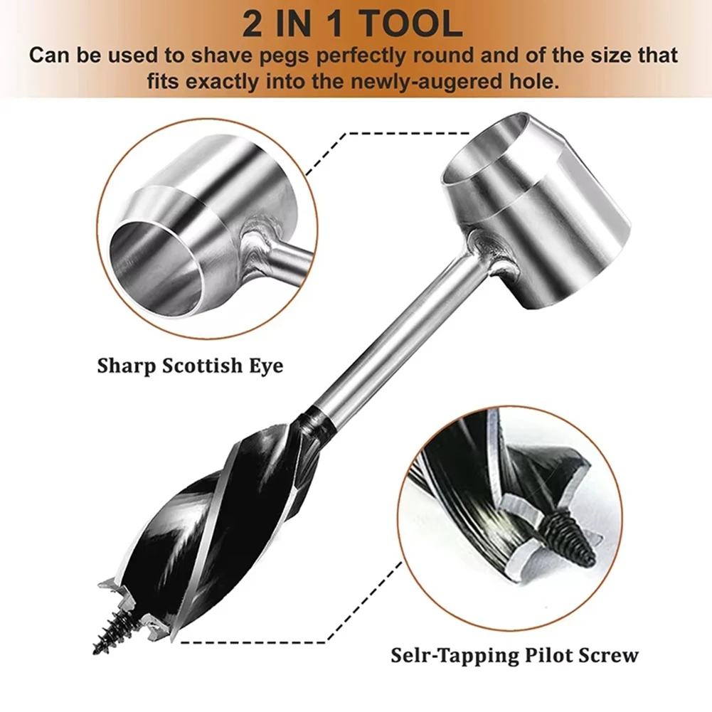 Carpenter's Hand Drill Outdoor Hand-Made Multipurpose Drill Hand Twist Drill Multi-Purpose Hand Drill-AT64