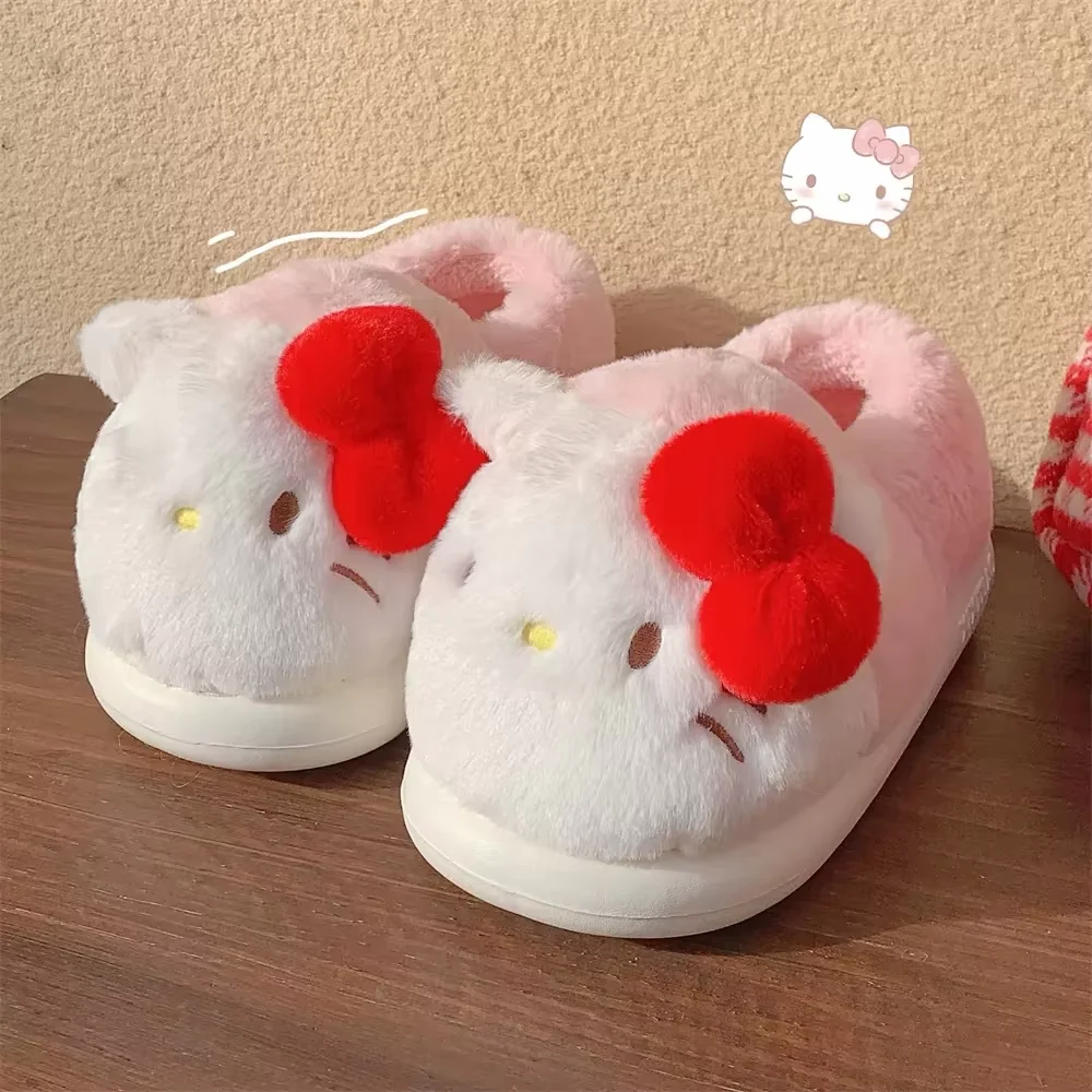 Winter Clothing Cute - Sepatu Rumah Musim Dingin Sanrio Hello