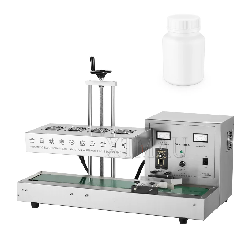 Electromagnetic Induction Aluminum Foil Bottle Sealing Machine Automatic Continuous Sealing Machine Plastic Bottle Sealer